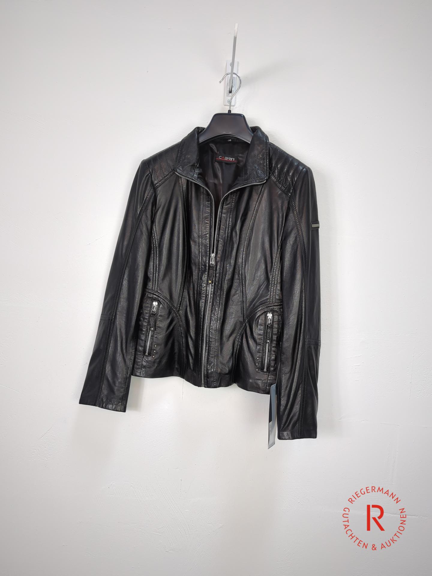 DAMEN LEDERJACKE GRÖSSE 38